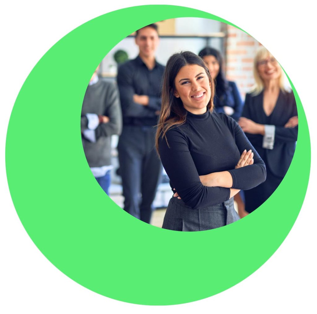 Savvy People Accounting Career Specialists With Professional Young Accountant Arms Folded And Smiling At The Camera